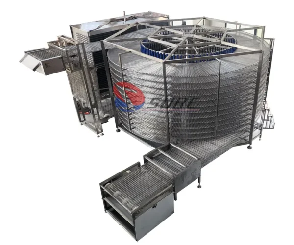 Machine Spiral Conveyor Freezer, 380V, Spiral Freezer - view 2