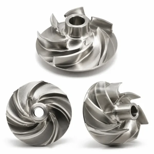 Machining Stainless Steel Impeller, CNC, PSU, Alex-20260728-01