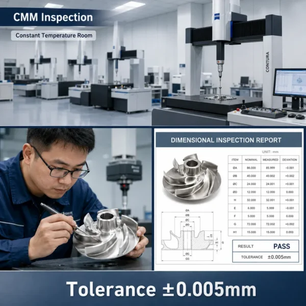 Machining Stainless Steel Impeller, CNC, PSU, Alex-20260728-01 - view 2