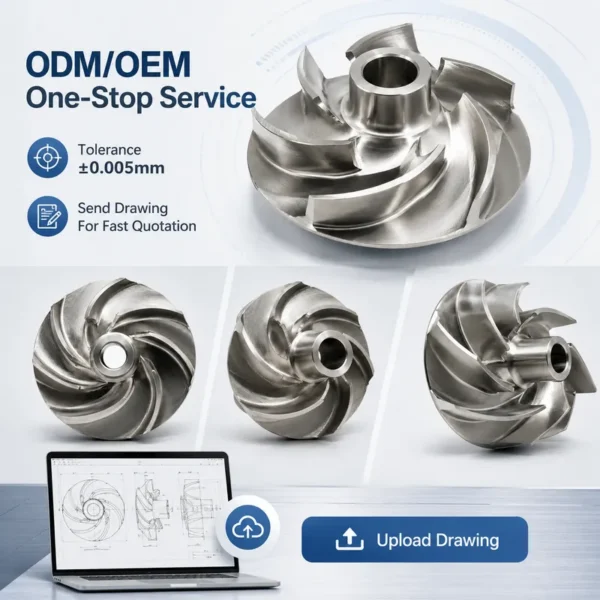 Machining Stainless Steel Impeller, CNC, PSU, Alex-20260728-01 - view 6