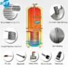Manufacture Heat Pump, SST, 200l, Co2 - view 2