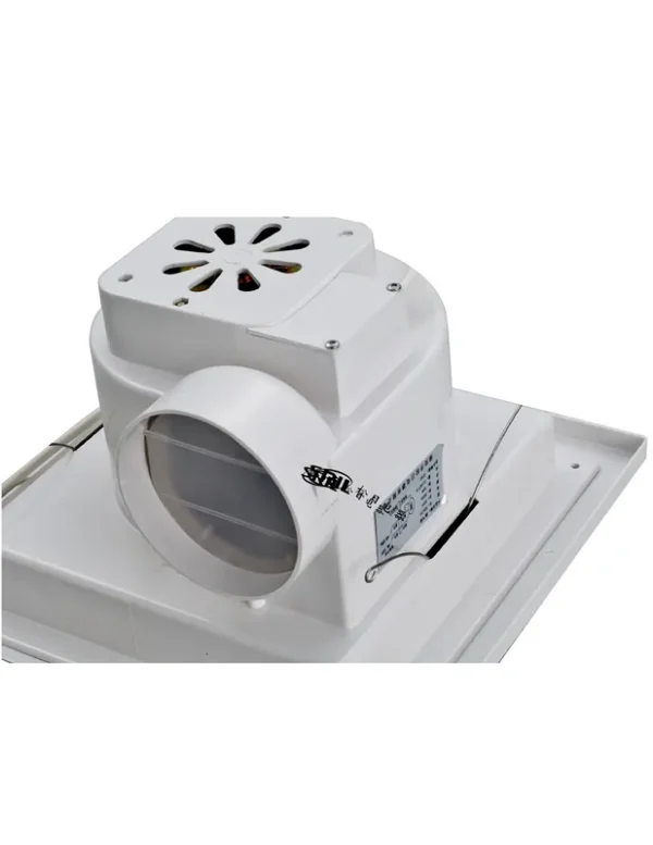 Material Square Exhaust Fan, 35dB, Plastic - view 4