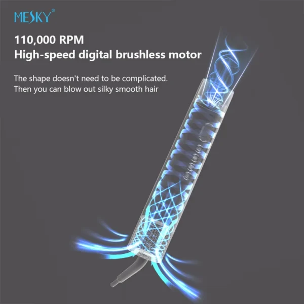 Mesky Style Airstyler, 220VAC~240VAC 50, 1300W+5%-10% - view 4