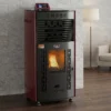 Metal Automatic Pellet Fireplace, Steel, wood fireplace