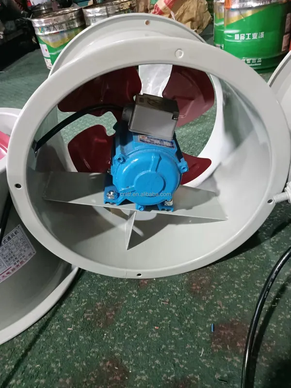 Metal Axial Duct Fan, SF3-2, Wall - view 2