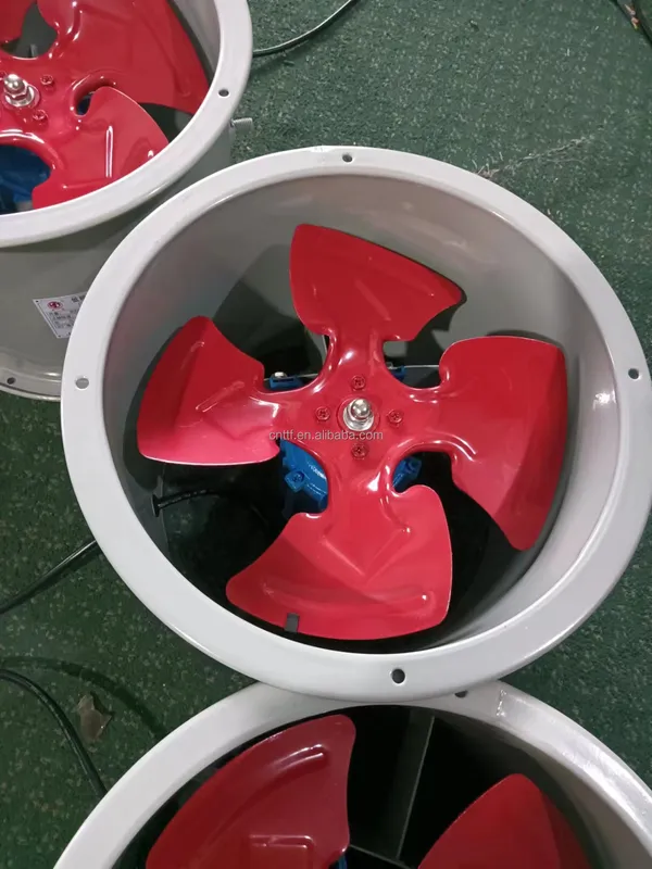 Metal Axial Duct Fan, SF3-2, Wall - view 3