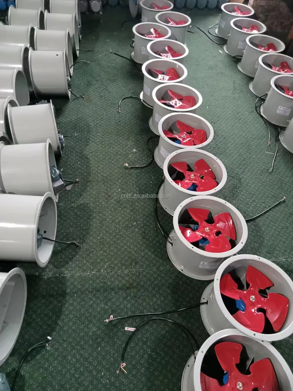 Metal Axial Duct Fan, SF3-2, Wall - view 4