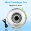 Metal Duct Fan, DCFAIR, 315mm, 110-120V - view 3