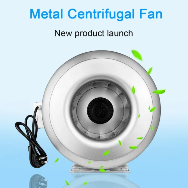 Metal Duct Fan, DCFAIR, 315mm, 110-120V - view 3