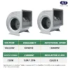 Metal Duct Fans, 10', 750W, 1HP, 2500CFM - view 2