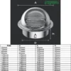 Metal Duct Fans, 304, Stainless, Steel, Wall - view 2