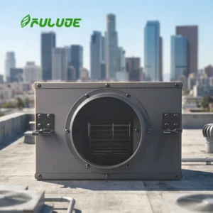 Metal Duct Fans, FULUDE, 220V, 50Hz, Steel