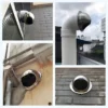 Metal Duct Fans, SS304, Stainless, Steel, Wall - view 4