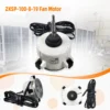 Metal Electric Air Conditioner, ZKSP-100-8-19, DC310V, 900RPM - view 2