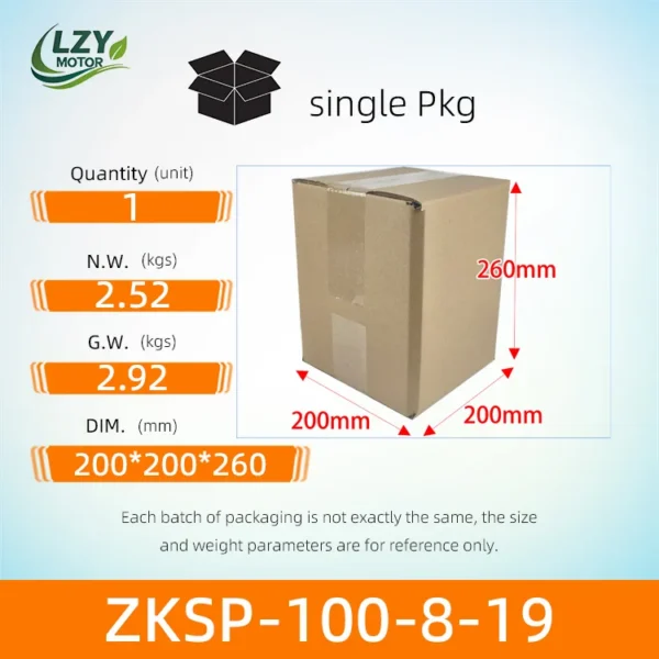 Metal Electric Air Conditioner, ZKSP-100-8-19, DC310V, 900RPM - view 3