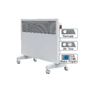 Metal Electric Convector Heater, 24-Hour, 220V-240V