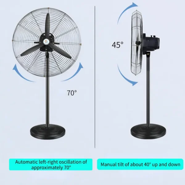 Metal Electric Floor Fan, 10-Meter, 320 - view 3