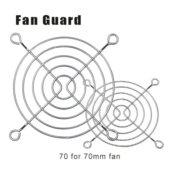 Metal Fan, 70x70mm, Axial - view 2