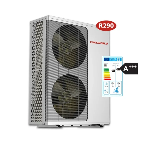 Metal Heat Pump, R290, 16kw - view 5