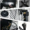 Metal Industrial Stand Fan, 3-Speed, 110-220V, 180 W(0.24hp) - view 3