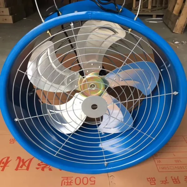 Metal Industrial Ventilation Fan, 400, 500, 600, Axial - view 2