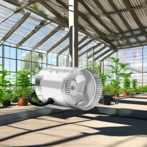 Metal Inline Booster Fan, 230~240V, Steel
