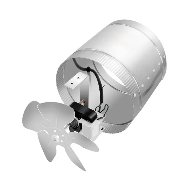 Metal Inline Booster Fan, 230~240V, Steel - view 5
