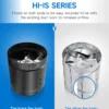 Metal Inline Booster Fan, AC 220V~240V, Electric