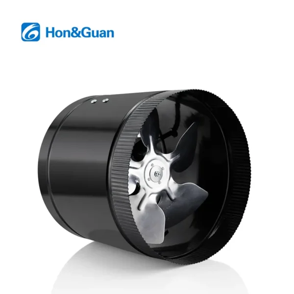 Metal Inline Booster Fan, PSE, Steel - view 4