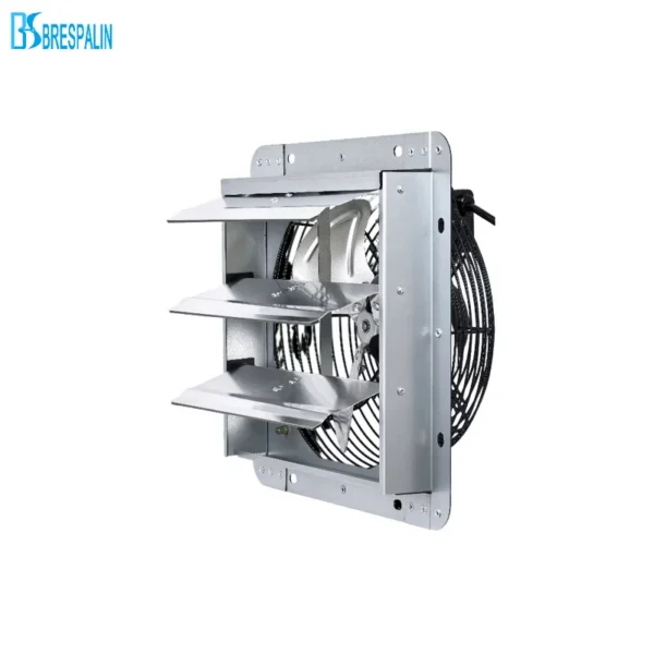 Metal Shutter Exhaust Fan, Wall, ETL - view 2