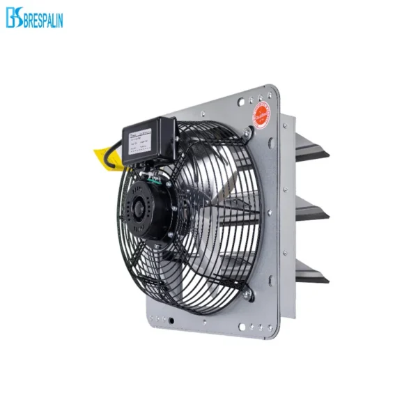 Metal Shutter Exhaust Fan, Wall, ETL - view 3
