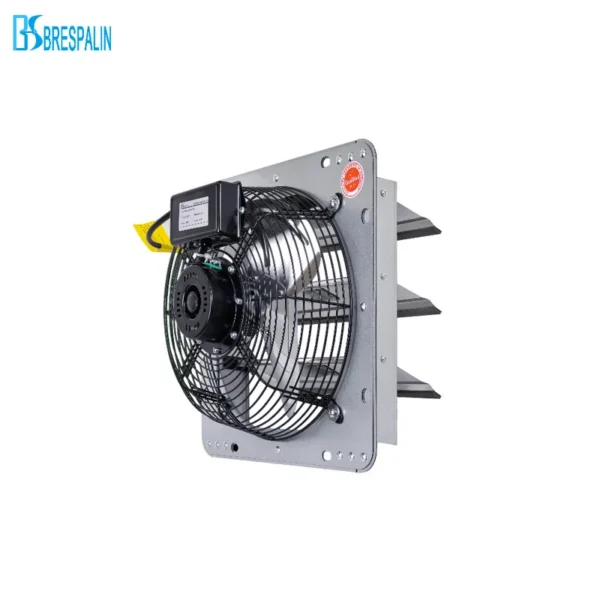 Metal Shutter Exhaust Fan, Wall, ETL - view 4