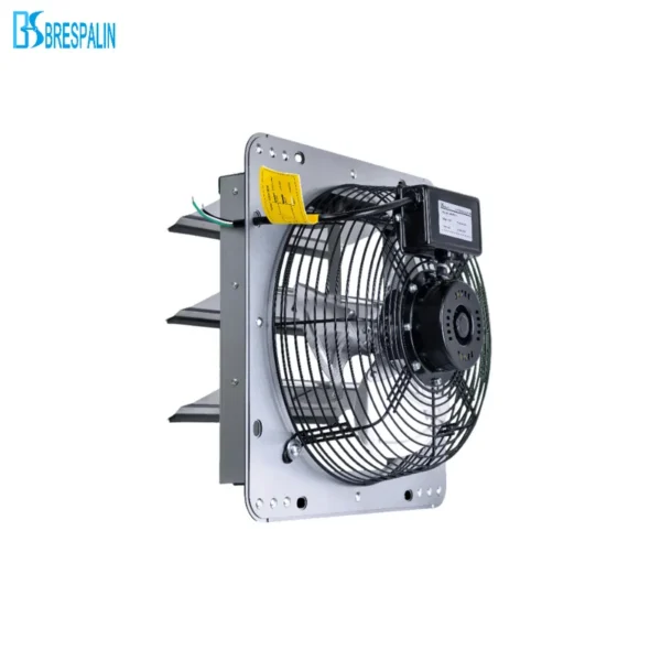 Metal Shutter Exhaust Fan, Wall, ETL - view 5