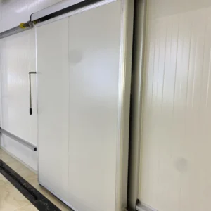Metal Sliding Door Freezer, R-410A