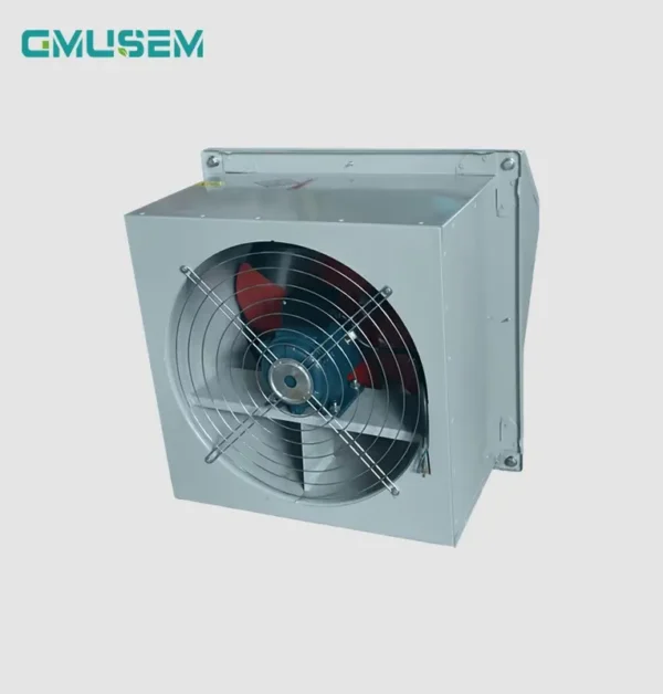 Metal Ventilation Axial Fan, Explosion-proof, Wall