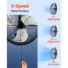 Metal Wall Mount Fan, 2473, CFM, Waterproof, IP44 - view 5