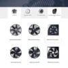 Micro Axial Flow Fan, 900mm, 380V/420V - view 2