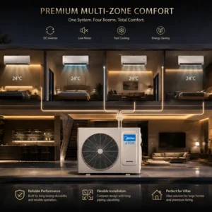 Midea Atom Air Conditioner, VRF, ≥ 30, DC