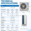 Midea Atom Air Conditioner, VRF, ≥ 30, DC - view 5