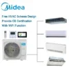 Midea Mini Split Air Conditioner, 9000-36000 BTU, R410A DC Inverter - view 2