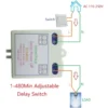 Min Adjustable Light Fan, IO34H02, 110V, 120V, 220V - view 2