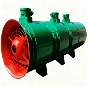 Mine Tunnel Jet Fan, Axial, Aluminum