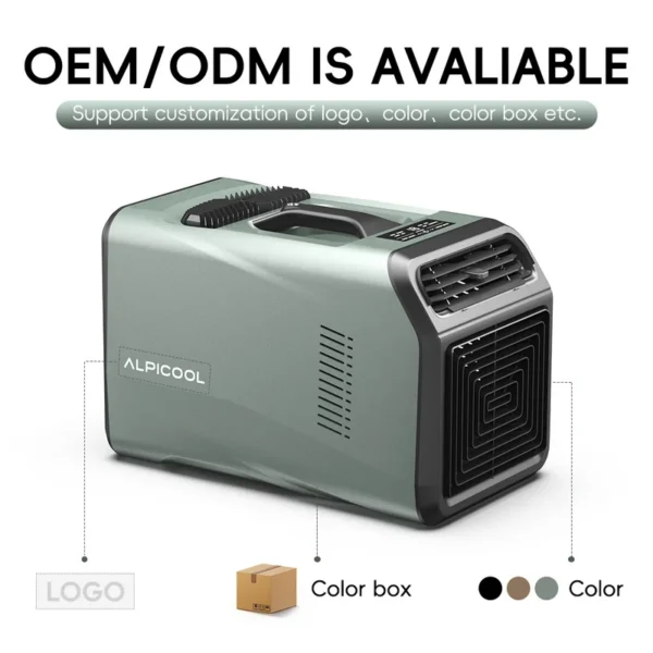 Mini Air Conditioner, Portable, 5100BTU, Battery - view 6