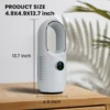 Mini Bladeless Fan, 4000mah, Portable, USB, 90° - view 4