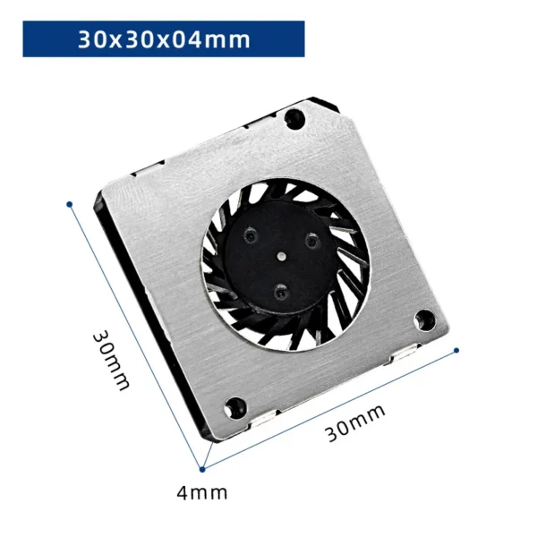 Mini Blower, RPM, 5V/12V, 30x30x7mm, Plastic - view 3