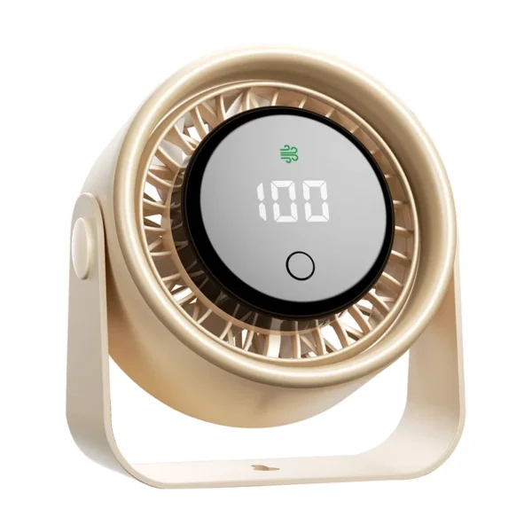 Mini Desk Fan, 3000mAh, 3-Speed, USB, Portable - view 2