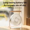 Mini Desk Fan, Portable, 5 V, Battery - view 5