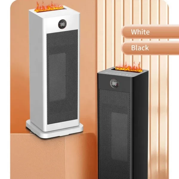 Mini Flame Heater, 200mL, Electric, Plastic - view 3