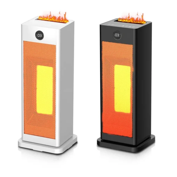 Mini Flame Heater, 200mL, Electric, Plastic - view 4