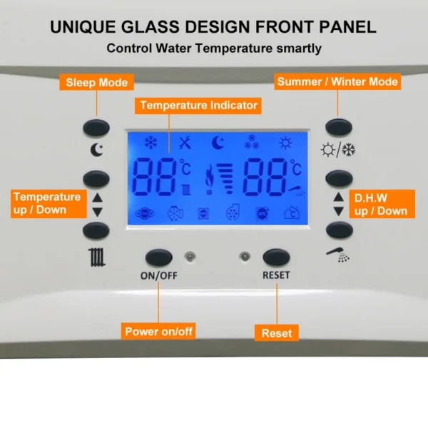Mini Gas Boiler, Wall, Steel and Plastic - view 2
